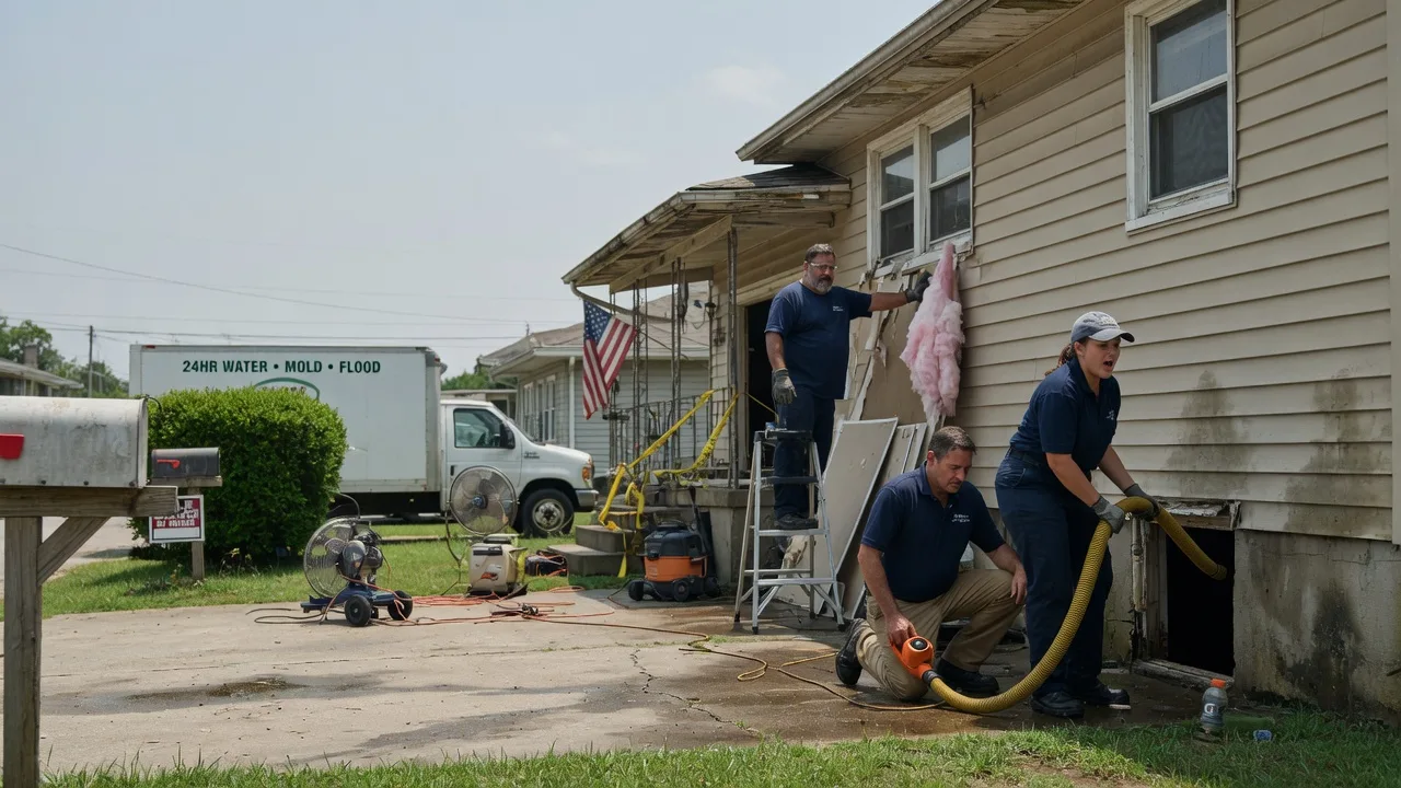 Water Damage Repair in Camp Grove, IL near me